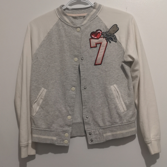 Girl's sweater jacket - Picture 3 of 4